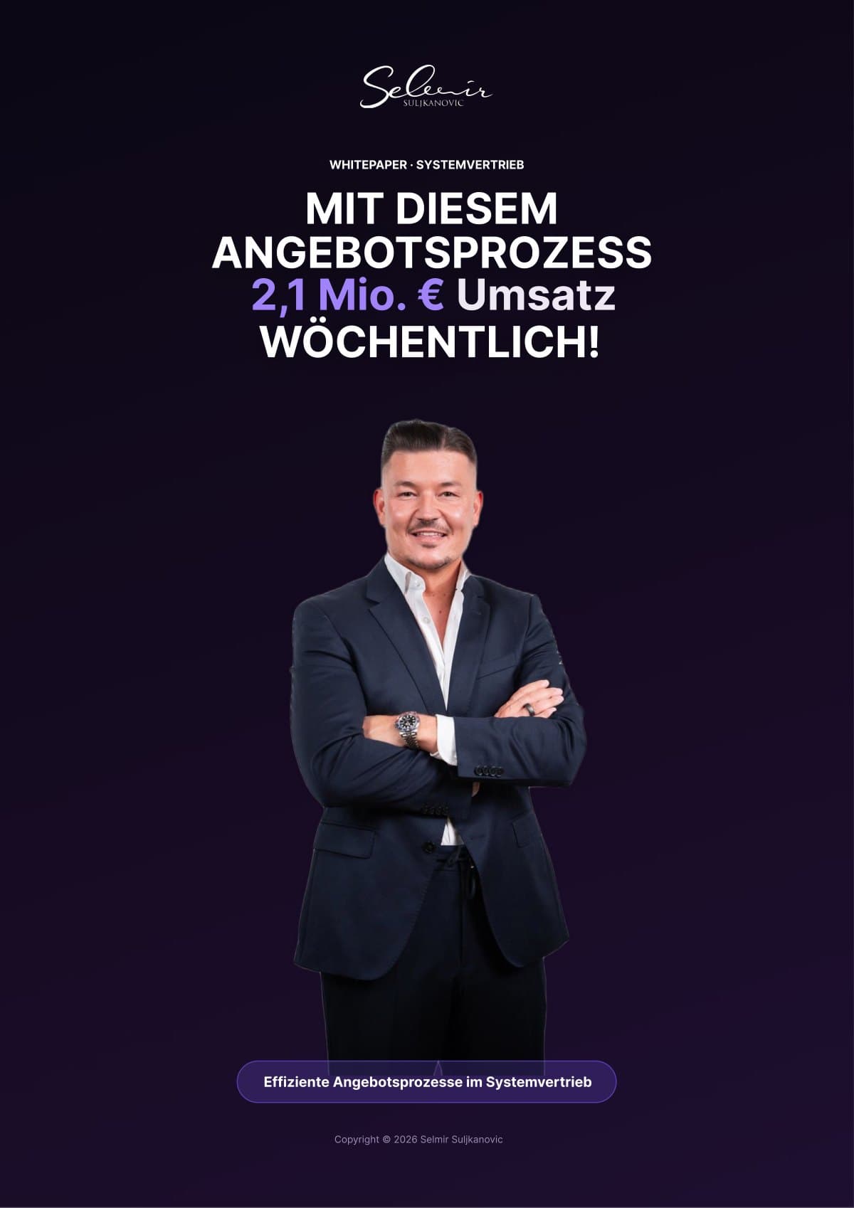 Cover: Whitepaper – Mit diesem Angebotsprozess 2,1 Mio. € Umsatz wöchentlich