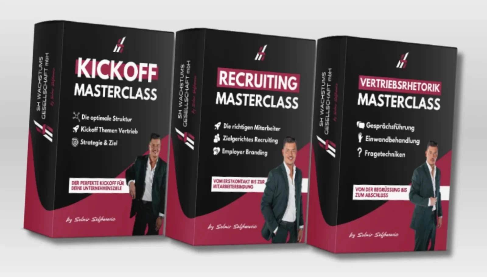 Masterclass-Bundle: Kickoff, Recruiting und Vertriebsrhetorik Masterclass